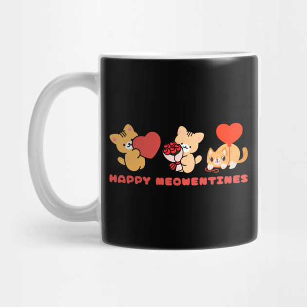 Happy Meowntines - Kittens of Love by Creatifly Graphic Tees