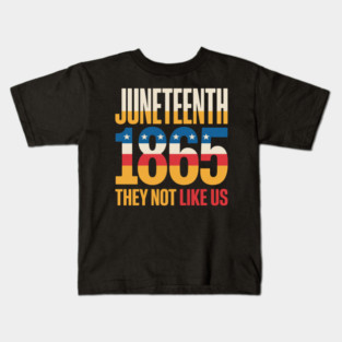 Juneteenth 1865 Black History Month Black Lives Matter Men Kids T-Shirt