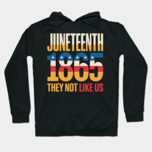 Juneteenth 1865 Black History Month Black Lives Matter Men Hoodie