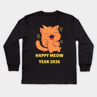 Happy New Year 2026 Kids Long Sleeve T-Shirt
