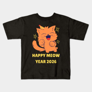 Happy New Year 2026 Kids T-Shirt