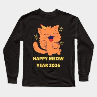 Happy New Year 2026 Long Sleeve T-Shirt