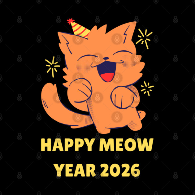 Happy New Year 2026 by Creatifly Graphic Tees