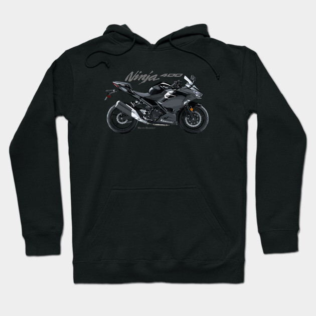 Kawasaki Ninja 400 19 black, sl Kawasaki Hoodie TeePublic