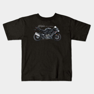 Kawasaki Ninja ZX-6R 20 black, sl Kids T-Shirt