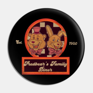 Fredbears Family Diner Vintage Pin