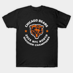 Chicago bears 2025 nfc north division champions T-Shirt