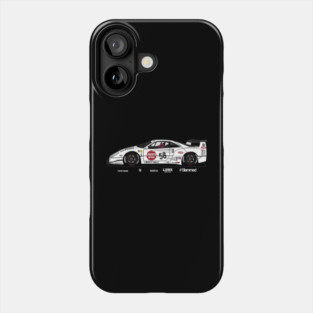 FERRARI F40 LIBERTY WALK SIDE Phone Case