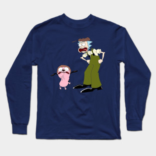 Rick the Cowardly Farmer Long Sleeve T-Shirt