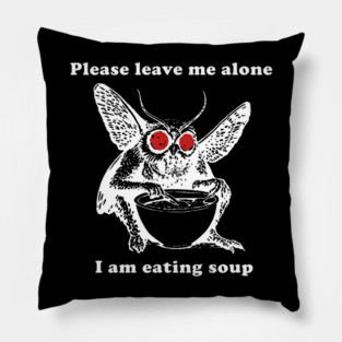 Please Leave Me Alone I Am Eating Soup Pillow