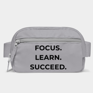 Focus Learn Succeed – Student Motivation Quote Bag