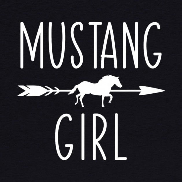 Equestrian Mustang Horse Girl Horses Lover Riding Racing by yangho