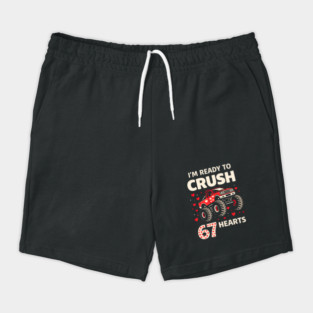 I'm Ready to Crush 67 Hearts Boys Valentines Shorts