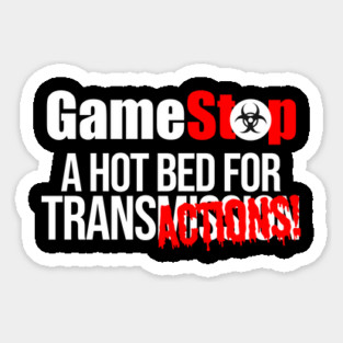 Game stop Hot Bed For Transactions Parody Magnet