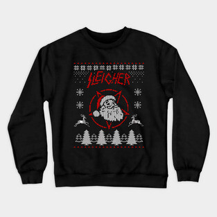 Sleigher Christmas Ugly Sweater Crewneck Sweatshirt
