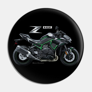 Kawasaki Z H2 20 black, sl Pin