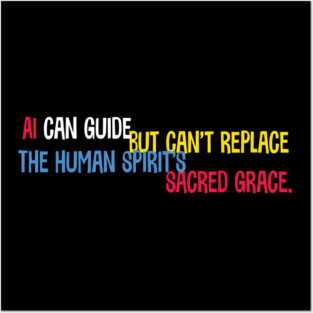 Artificial Intelligence Poem Posters and Art