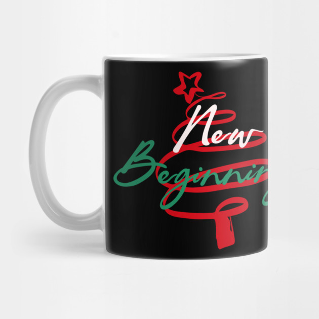 New Beginnings 2026 Themed Holiday Tee by TurnEffect