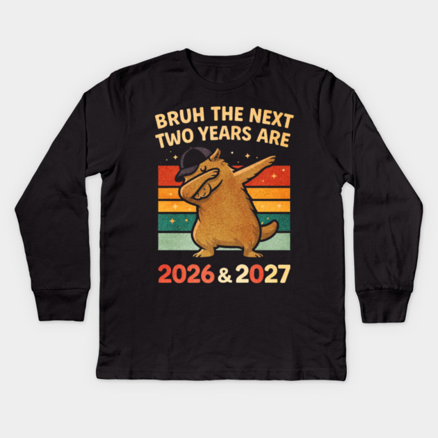 67 NYE 2026 Funny Boys Kids New Years Eve Party 6 7 Meme 6-7 Kids Long Sleeve T-Shirt by shirtlux