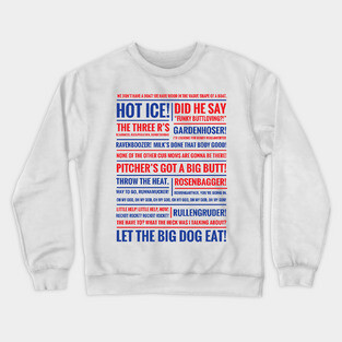 Rookie of the Year Quotes Crewneck Sweatshirt