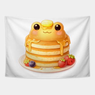 Frog Pancake Tapestry