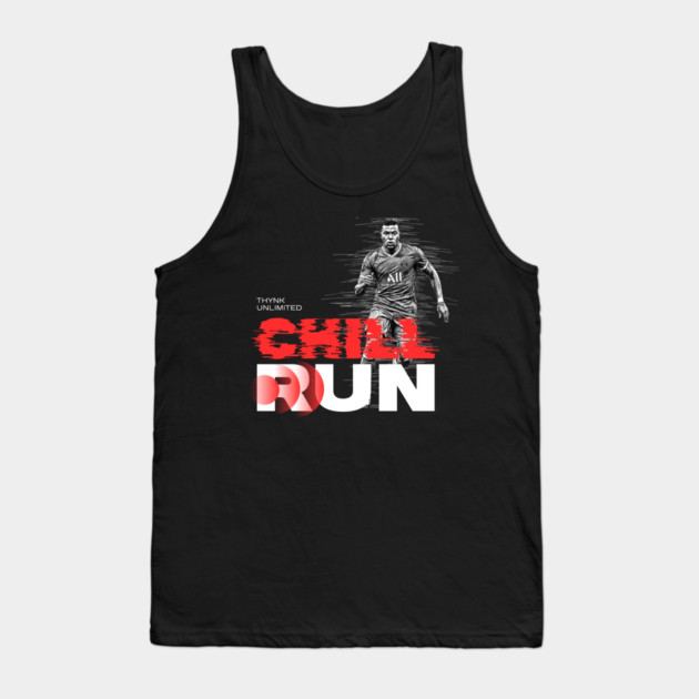 Chill Run | Smooth Pace, Calm Mind, Endless Flow Tank Top by Muhammad Naveed Khan