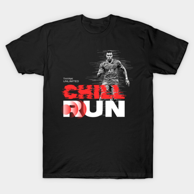 Chill Run | Smooth Pace, Calm Mind, Endless Flow T-Shirt by Muhammad Naveed Khan