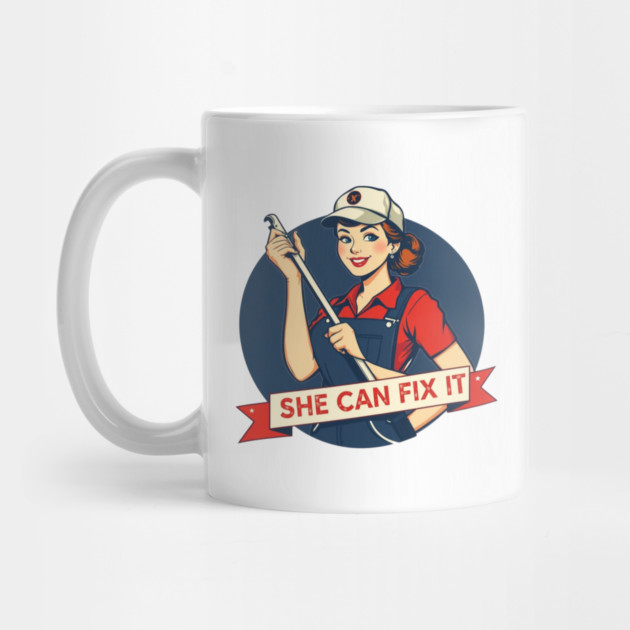 She Can Fix It | Strong Mind, Skilled Hands, Fearless Energy by Muhammad Naveed Khan
