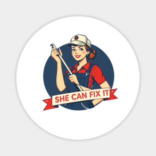 She Can Fix It | Strong Mind, Skilled Hands, Fearless Energy Magnet