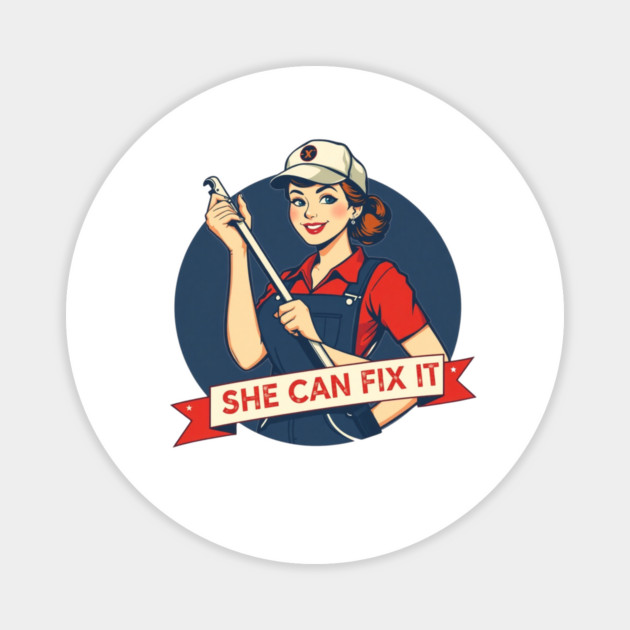 She Can Fix It | Strong Mind, Skilled Hands, Fearless Energy Magnet by Muhammad Naveed Khan