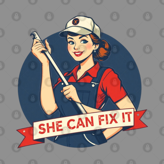 She Can Fix It | Strong Mind, Skilled Hands, Fearless Energy by Muhammad Naveed Khan
