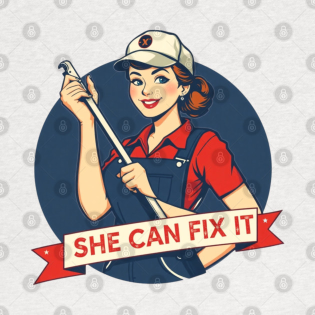 She Can Fix It | Strong Mind, Skilled Hands, Fearless Energy by Muhammad Naveed Khan