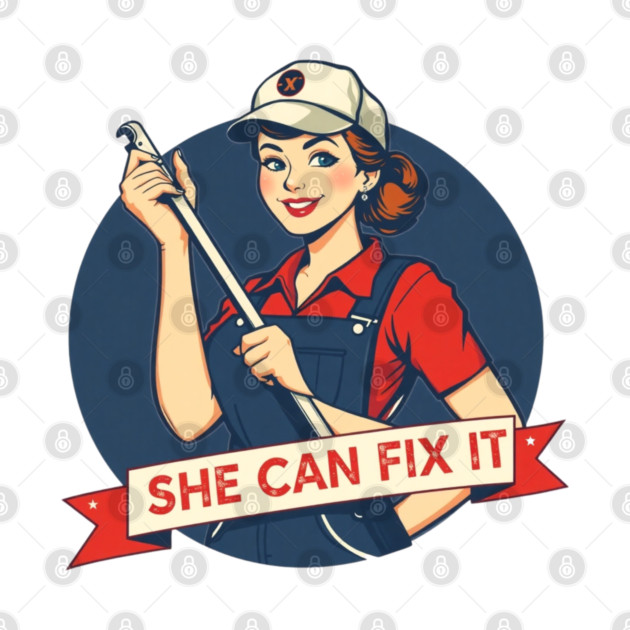 She Can Fix It | Strong Mind, Skilled Hands, Fearless Energy by Muhammad Naveed Khan