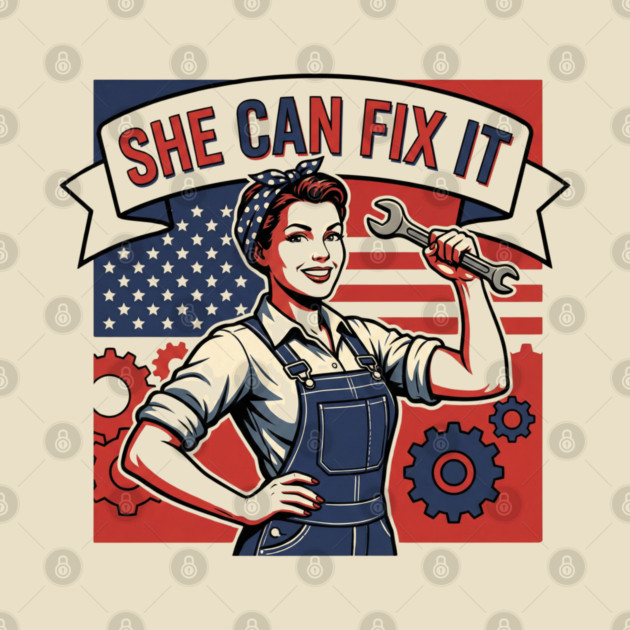 She Can Fix It | Built Strong, Thinks Smart, Gets It Done by Muhammad Naveed Khan