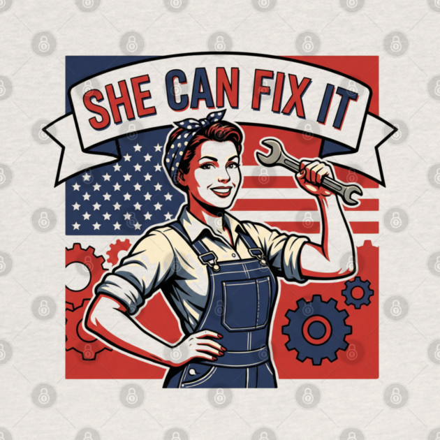 She Can Fix It | Built Strong, Thinks Smart, Gets It Done by Muhammad Naveed Khan