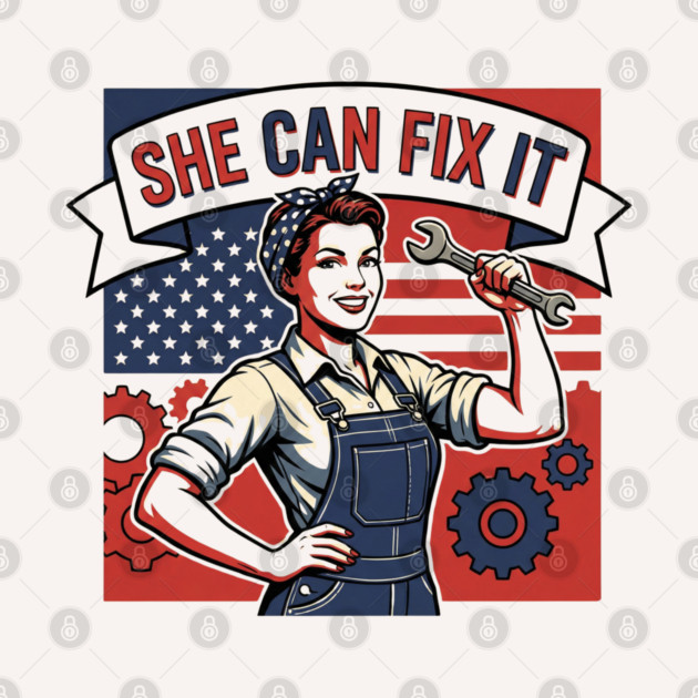 She Can Fix It | Built Strong, Thinks Smart, Gets It Done by Muhammad Naveed Khan