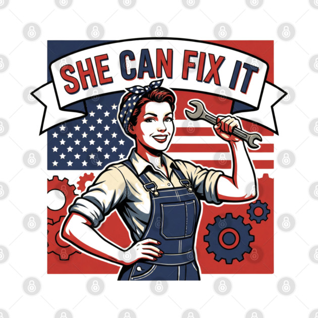 She Can Fix It | Built Strong, Thinks Smart, Gets It Done by Muhammad Naveed Khan