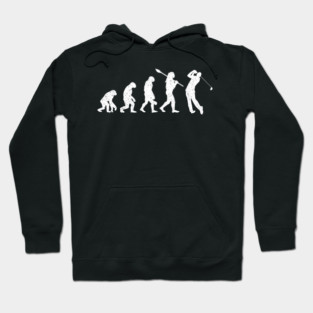 Evolution Of Golfer Dad Grandpa Golfing Lover Golf Player Hoodie