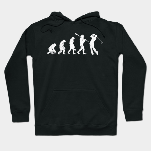 Evolution Of Golfer Dad Grandpa Golfing Lover Golf Player Hoodie by yangho