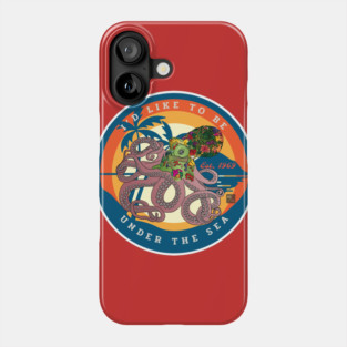 Octopus Under the Sea Phone Case