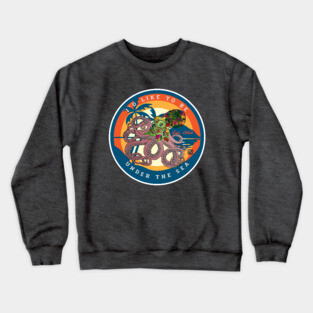 Octopus Under the Sea Crewneck Sweatshirt