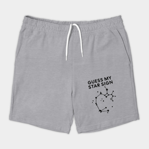 Guess My Star Sign – Sagittarius Zodiac, Astrology Constellation - Black Print by Designed By Marty