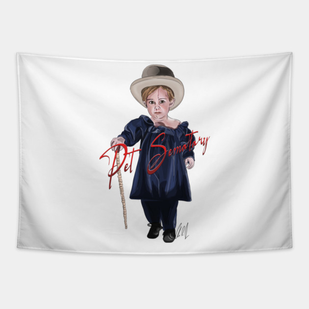 Pet Sematary: Lord Gage Creed Tapestry by 51Deesigns