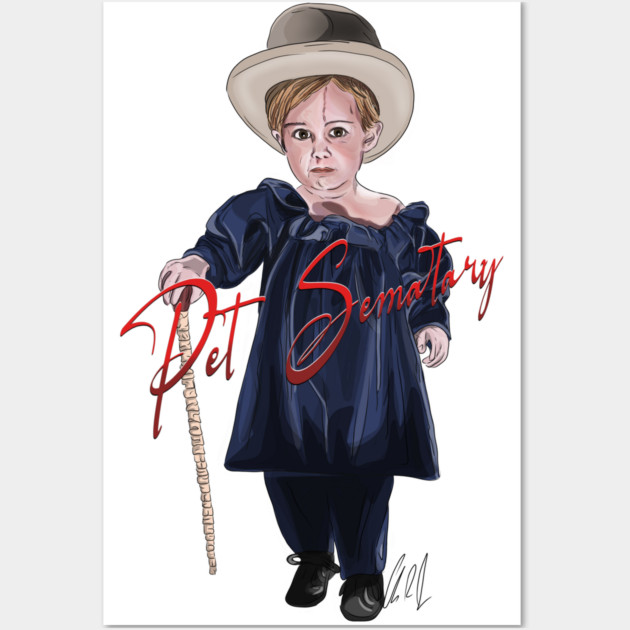 Pet Sematary: Lord Gage Creed Wall Art by 51Deesigns