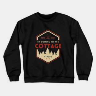 Coming to the cottage -Heated Rivalry Quotes Crewneck Sweatshirt