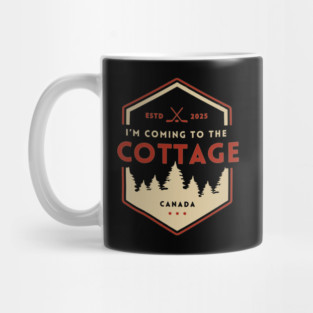 Coming to the cottage -Heated Rivalry Quotes Mug