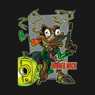 DONner Wick - Reindeer Hitman T-Shirt