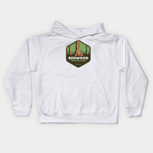 Redwood National park Kids Hoodie