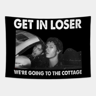 Heated Rivalry Ilya & Shane Going To The Cottage Tapestry