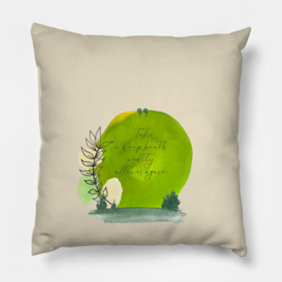 Take a deep breath. Start fresh. Try again. tee and gift items Pillow